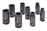 Ingersoll Rand SK3H8L 3/8-Inch 8 Piece Deep Impact Socket Set