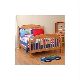 Comfort Decor SAV-011-02-P Color Box Poster Bed in Pine Size: Twin