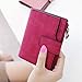 Mosunx(TM) Fashion Women Mini Zipper Bifold Leather Wallet Card Holder Purse Gifts (Hot Pink)