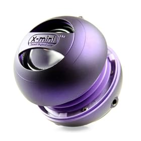 X-Mi X Mini II 2nd Generation Capsule iPhone / iPad / iPod / MP3 / Laptop Speaker - Purple