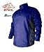 BLACK STALLION BSX® FR Welding Coat - Roy. Blue/Black - XL