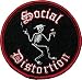Social Distortion Music Band Patch - Dancing Skeleton