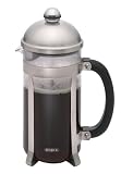 BonJour 12 Cup Maximus French Press, Brushed Stainless Steel