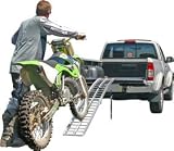 89 Single Arched Folding Dirt Bike Ramp for Pickups & Trailers