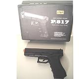 CYMA P817 Heavy Duty Airsoft Gun Pistol - Black