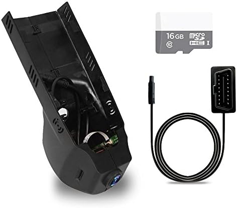 Dashboard Camera, UD WIN OBD Hidden Wi-Fi Auto Car Recorder DVR Night Vision 16GB C10 SDHC Memory Card Included for 2013-2015 BMW 1/3/4/5/7/X3/X4/GT except 2015 320LI