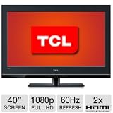 TCL - L40FHDP60 40-Inches  1080p LCD Television with Two Year Limited Parts and Labor Warranty -Black