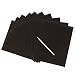 Imported Foil Engraving Art Blank Boards Scraper Picture Board Kids DIY Crafts RS.415.00