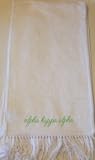 AKA Alpaca Scarf White