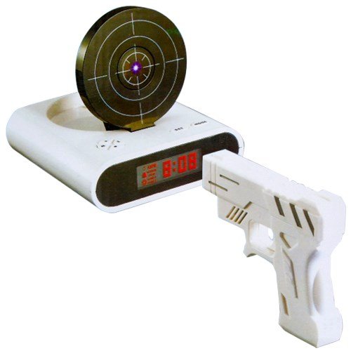 射撃目覚まし時計 12736