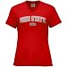Search : Nike Ohio State Buckeyes Scarlet Ladies Classic Arch T-shirt