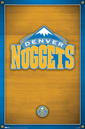 Denver Nuggets Poster Print, 22x34 Poster Print, 22x34