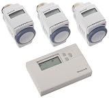 Honeywell CM57 Funkgesteuerter Heizkörperregler mit 3 Reglern
