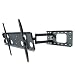 NEG Profi Universal TV-Wandhalterung 7515 schwenk-, neig- + ausziehbar, bis 80kg, 32-60 Zoll, AB 82cm BILDSCHIRMBREITE (schwarz)