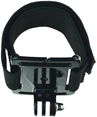 Velcro Band Wrist Strap with Mount for Gopro Hero 3+ / 3 / 2 -black