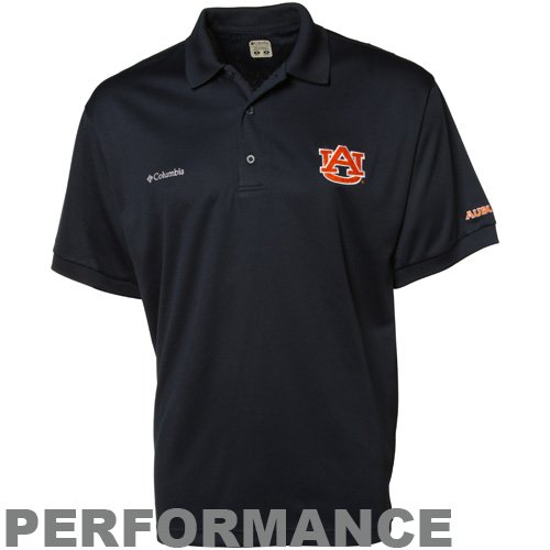 Columbia NCAA Men's Auburn Tigers Collegiate Perfect Cast Polo (Columbia Navy, Large) On Sale