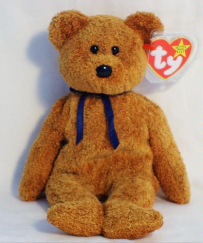 Amazon.com: Ty Beanie Babies - Fuzz the Bear: Toys & Games