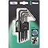 Wera Hexagon 967 PKL/9 SB L-Key Set, BlackLaser, Ballpoint Hex Key, 9 Piece
