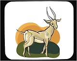 Mouse Pad with grant's, fauna, nature, gazelle, environment, savannah, animal