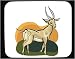 Mouse Pad with grant's, fauna, nature, gazelle, environment, savannah, animal