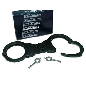 Smith & Wesson Model 300 Standard Size Hinged Handcuff Blue Md: 350095