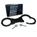 Smith & Wesson Model 300 Standard Size Hinged Handcuff Blue Md: 350095