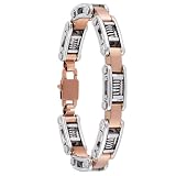 Stainless Steel Men's Invicta Elements Spiral Two-Tone Bracelet