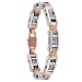 Jewelry : Stainless Steel Men's Invicta Elements Spiral Two-Tone Bracelet