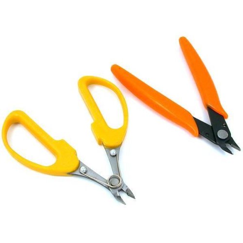 2 Flush Cutters Jeweler Wire Cutting Pliers Beading