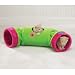 Zanies Flower Power Tunnel of Fun - Pink/ Green