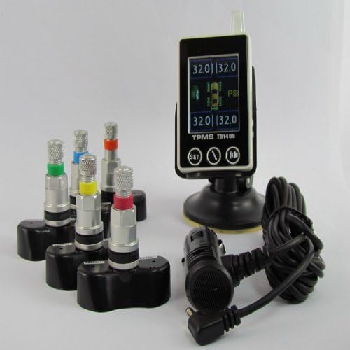 Tyredog-TD1400A-I LCD Display TPMS Tire Pressure Monitoring System for Cars Trucks