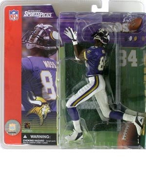 Football Series 1: Randy Moss with Purple Jersey