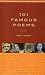 101 Famous Poems