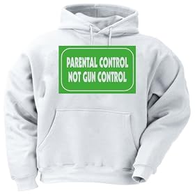 PARENTAL CONTROL NOT GUN CONTROL Adult Hooded Sweatshirt (Hoodie / Hoody) Various Colors