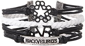 Black Veil Brides Logos Bracelet Arm Party