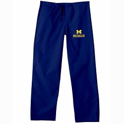 Michigan Wolverines NCAA Classic Scrub Pant (Navy)