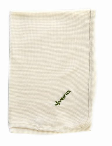 Organic Cotton Thermal Waffle-Weave Blanket (White)