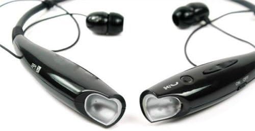 Mygo2shop Hbs-760 Wireless Bluetooth 4.0 Music Stereo Universal Headset Headphone Vibration Neckband Style for Iphone Ipad Samsung Lg (Black)