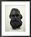 Bust of Karl Marx, Karl Marx Museum, Germany Framed Art Poster Print by Aneal Vohra, 18x22
