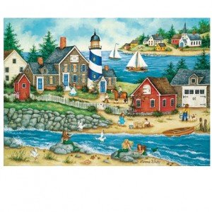 Mermaids Cove 1000 pc World s Smallest Tin