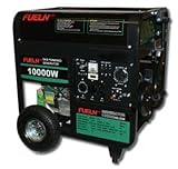 10000/8500 Watt Portable Quiet 16 HP Gas Generator w ELECTRIC START