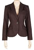 STRIPE LINEN BLAZER