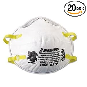3M 8210Plus Particulate Respirator N95, 20-Pack by 3M