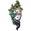 Lady Peacock Venetian Carnival Mask Wall Decor