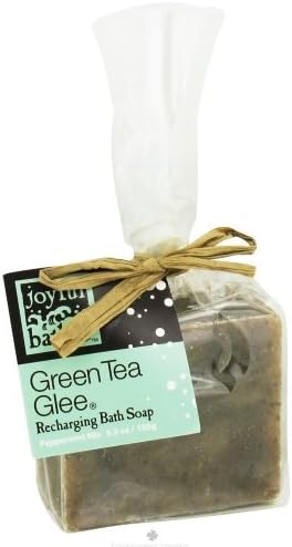 Joyful Bath Green Tea Glee Recharging Bath Soap, Peppermint, 5.3 Ounce by Joyful Bath Co