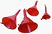 Kitchen & Housewares : Do it Best Imports CC201033 4-Piece Plastic Funnel Set