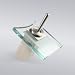 Euro Modern Contemporary Waterfall Bathroom Vanity Sink Lavatory Faucet Brushed Nickel