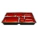JapanBargain 1594 Bento Box Divider, 11.75x9.5-Tray, Black