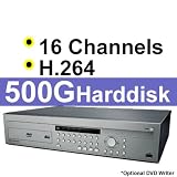 16 Channel Dvr H264 Network 500g Hard Drive Digital Video Recorder For Cctv Surveillance Security System