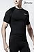 CLSL TM-R13-BLKZ_Large j-ALX Tesla Men's Cool Dry Compression Baselayer Short SleeveT Shirts R13